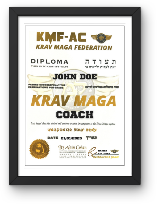 Krav Maga Coach Certification