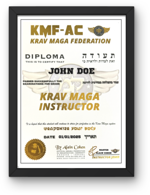 Krav Maga Instructor Certification